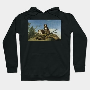 Dogs on the Leash by Francisco Goya Hoodie